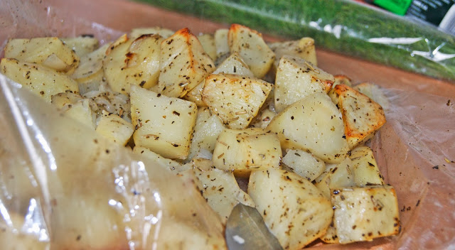 ziemniaki na krem ziemniaczany, krem ziemniaczany